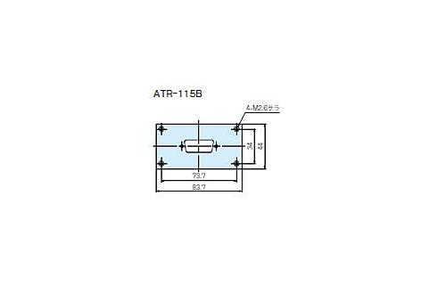 タカチ電機工業　ATR型アタッチメントパネル　ATR-115B