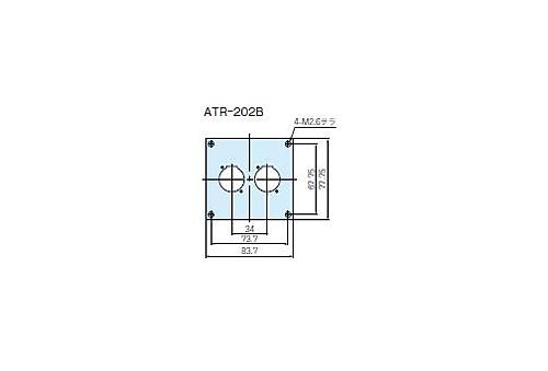 タカチ電機工業　ATR型アタッチメントパネル　ATR-202B