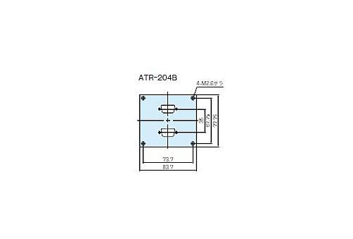 タカチ電機工業　ATR型アタッチメントパネル　ATR-204B