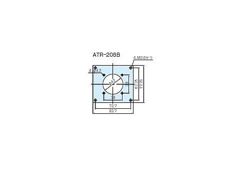 タカチ電機工業　ATR型アタッチメントパネル　ATR-208B