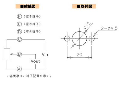 緑測器　接触式リニアセンサ　LP-10FBS-3 1Kｵｰﾑ