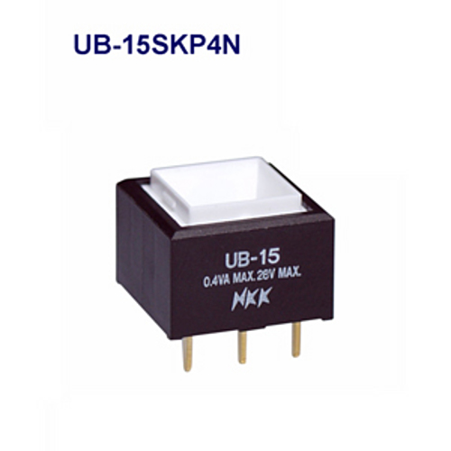NKKスイッチズ　押ボタンスイッチ　UB-15SKP4N 「在庫掲載」