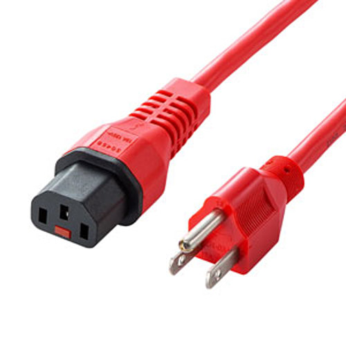 サンワサプライ　抜け防止ロック電源コード　APW12-515C13LK02R「在庫掲載」