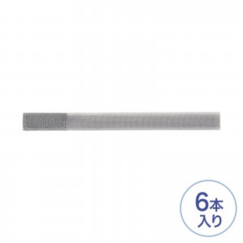 サンワサプライ ケーブルタイ(ベルクロファスナー) CA-651GYN「在庫掲載」