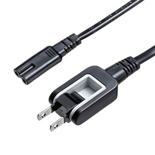 サンワサプライ メガネ型コネクタ対応電源コード KB-DM2S12A-1「在庫掲載」
