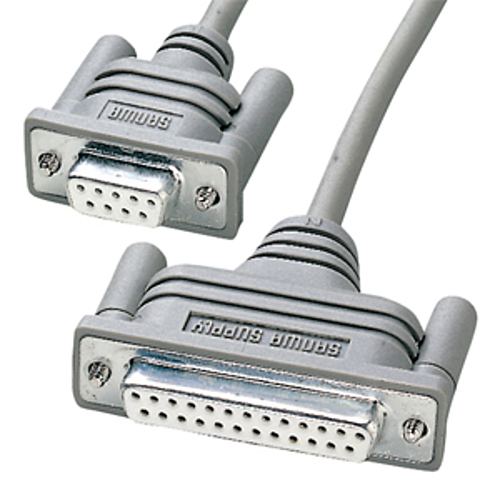 サンワサプライ RS-232Cケーブル(インタリンク・クロス・2m) KRS-L925-2K「在庫掲載」