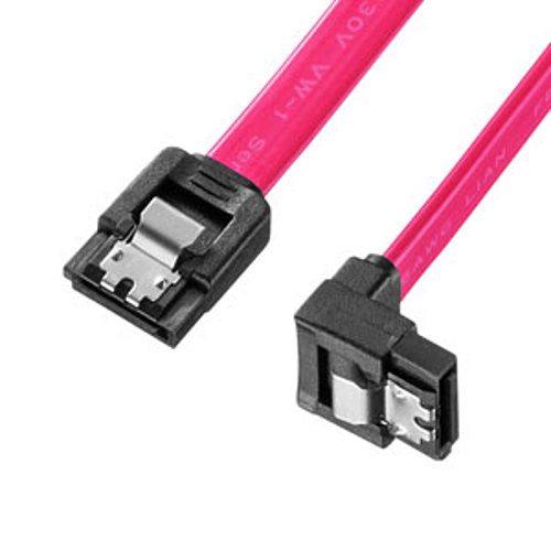 サンワサプライ　下L型シリアルATA3ケーブル　TK-SATA3-03SL「在庫掲載」
