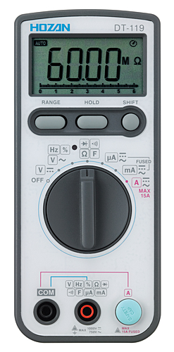 ホーザン(HOZAN)　デジタルマルチメータ　DT-119