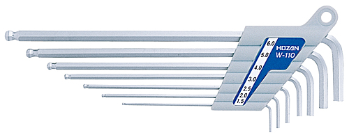 ホーザン(HOZAN)　ボールポイントレンチセット　W-110