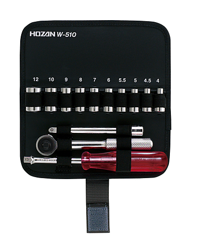 ホーザン(HOZAN)　ソケットレンチセット　W-510