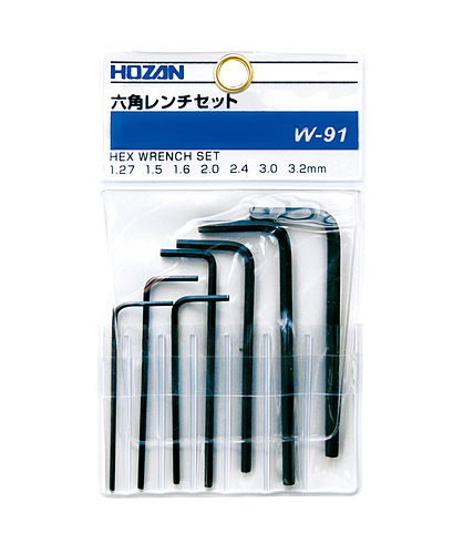 ホーザン(HOZAN)　六角レンチセット　W-91