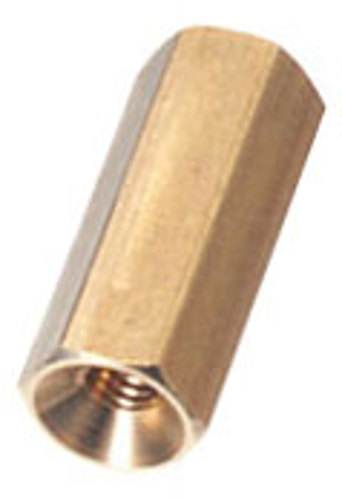 廣杉計器　黄銅　スペーサー（六角・薄板皿ネジ取付用）　KSB-2618AE