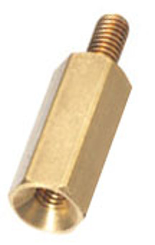 廣杉計器　黄銅　スペーサー（六角・薄板皿ネジ取付用）　KSB-317.5BE