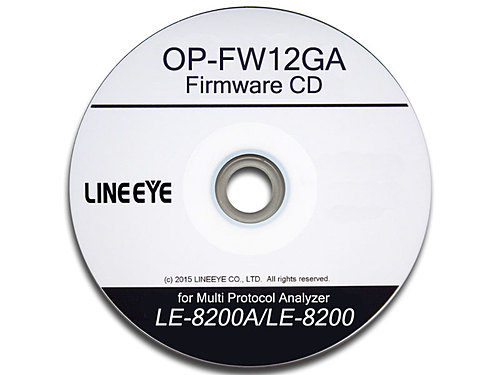 ラインアイ　高速通信用ファームウェア　OP-FW12GA