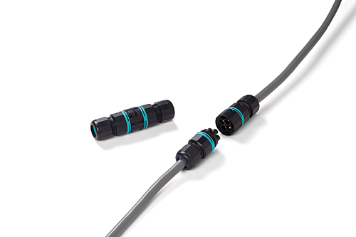 タカチ電機工業　プラグ式防水中継コネクタ　THB387-3P