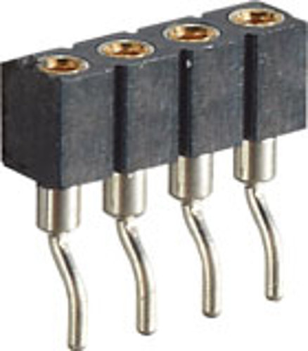 廣杉計器　ピンヘッダー　ソケット（丸ピン）　2.54mmピッチ　ライトアングル(1列)　FRL-41070-09