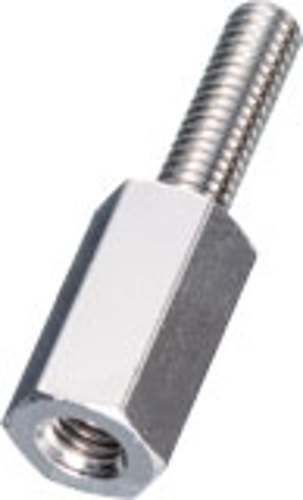 廣杉計器　黄銅　スペーサー（六角）　オネジロング　LSB-340-08E