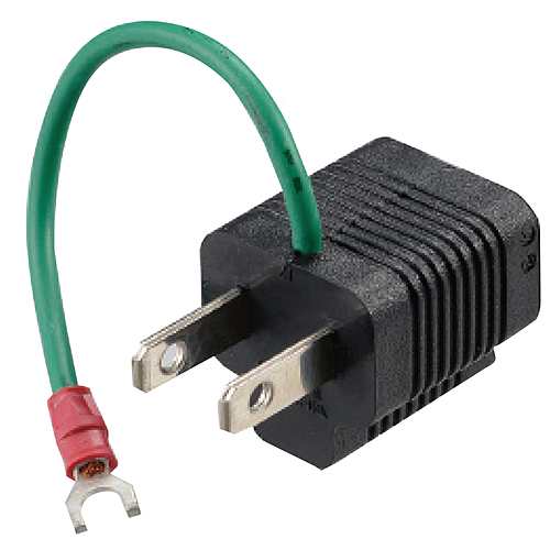 太洋電機産業　３芯－２芯変換プラグ　P-10