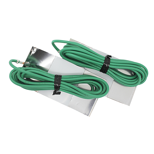 太洋電機産業　プレート付アース線２ｍ２本入 WD-1E