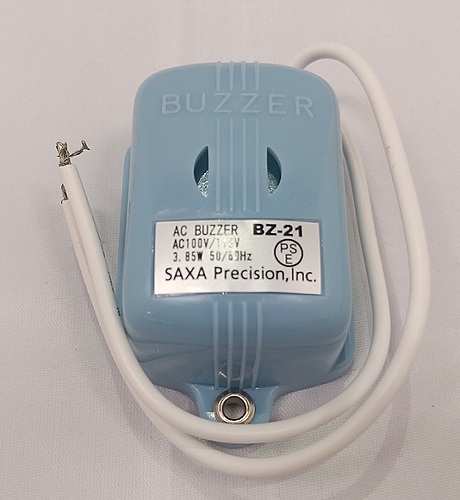 サクサテクノ BZブザー BZ-21BL AC100V/110V