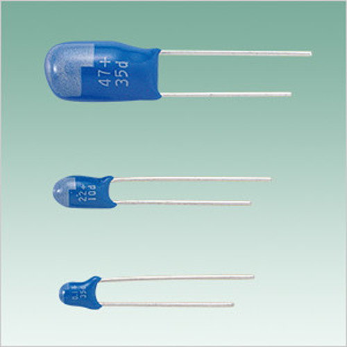 松尾電機　リード付タンタルコンデンサ　204M 2502 225M4F 「在庫掲載」