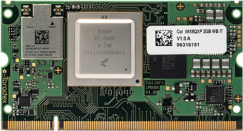 動画>注目>トラデックス システムオンモジュール Colibri iMX8 DualX 1GB