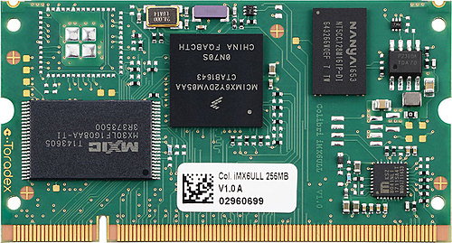 動画>注目>トラデックス システムオンモジュール Colibri iMX6ULL 256MB