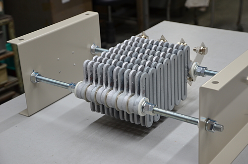 富士抵抗器　グリッド抵抗器　Gシリーズ　S254 No.1　0.105オームK