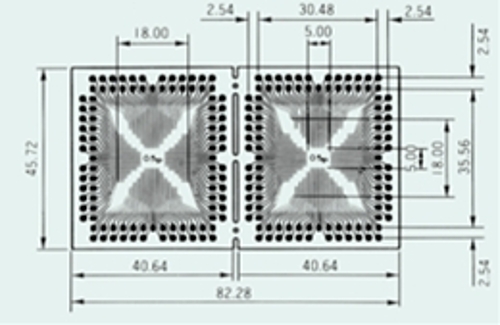 サンハヤト　QFP　IC変換基板　ICB-020
