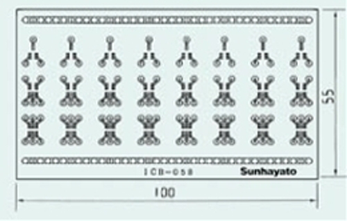 サンハヤト　シール基板　ICB-058