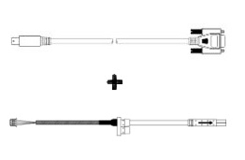 CONEXIO(コネクシオ）　デバックケーブル(特7 TO DB 9P/F L=600mm + MX1.25mm 1*3PHSGTO特7P/F)   R047662R+R047799Rセット
