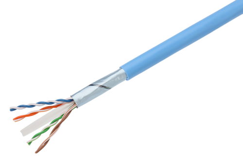 日本製線　環境配慮形 Cat.6A U/UTP WARP 4P単線 LANケーブル　4P EM-NSGDT6-10G-WARP
