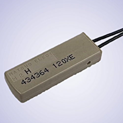 松尾電器産業　バイメタル式サーモスタット（温度制御用）　M2H 120XE