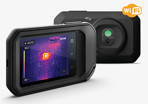 FLIR  赤外線サーモグラフィカメラ　FLIR C3-X【送料無料】(デモ機貸出しキャンペーン実施中)