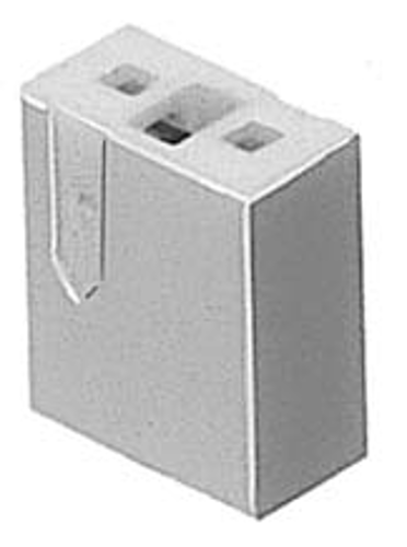 本多通信工業 2.54mmピッチ内部配線用 短絡プラグ(2芯) DIC-252 「在庫掲載」