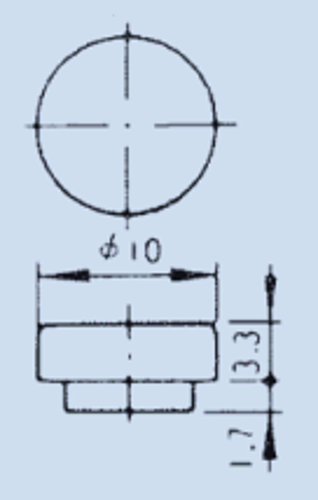 ニデックコンポーネンツ　LTR1用ボタン　LTM1用ボタン　140007480200