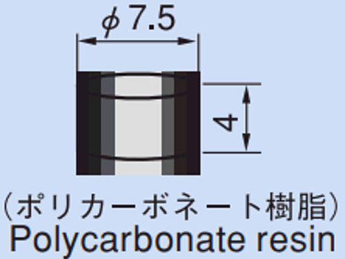 ニデックコンポーネンツ　APE1F-5M-10-2-Z用ボタン　140000481499
