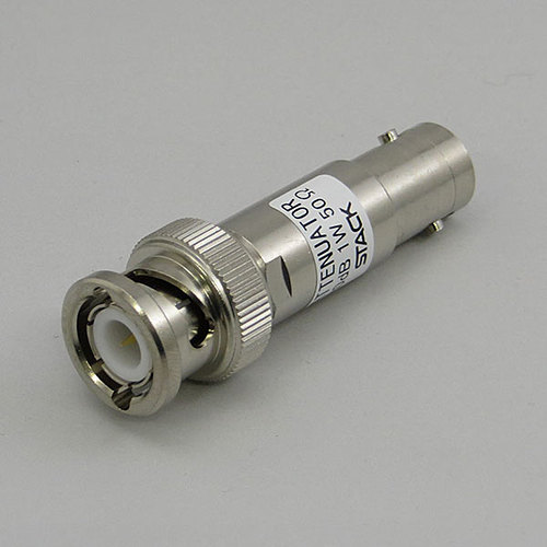 スタック電子　BNC型アッテネータ(DC~3GHz)　6dB　A13006A(1W)(R0)「在庫掲載」(計測器アクセサリ)