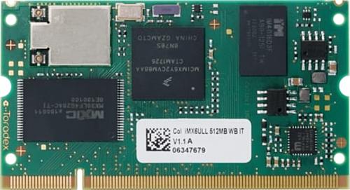 動画>注目>トラデックス システムオンモジュール Colibri iMX6ULL 1GB IT