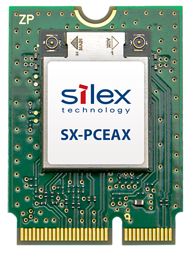 サイレックス・テクノロジー Wi-Fi 6/6E対応 無線モジュール SX-PCEAX-M2-SP