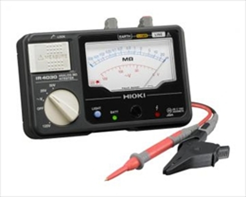 日置電機（HIOKI）　アナログメグオームハイテスタ　IR4030-10