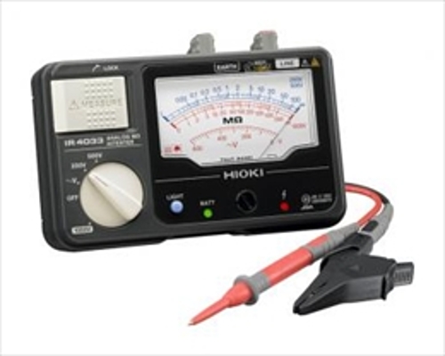 日置電機（HIOKI）　アナログメグオームハイテスタ　IR4033-10