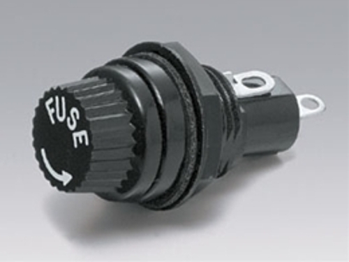 サトーパーツ(SATO PARTS)　ヒューズホルダー筒型　F-7155 「在庫掲載」