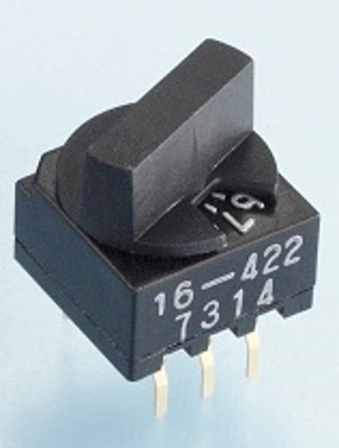 ケル　KDSシリーズ　DIPコードスイッチ（ノブタイプ）　KDS10-412-F