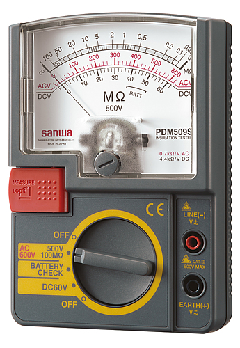 三和電気計器(SANWA)　絶縁抵抗計　PDM509S　「在庫掲載」
