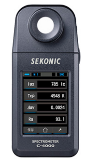 セコニック　分光色彩照度計C-4000　期間限定特別価格（通常価格：180,000円）・サブスクリプション3カ月無償提供キャンペーン開催中