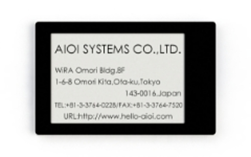アイオイ・システム　見えるRFID スマートカード　NFC対応　SC1029L