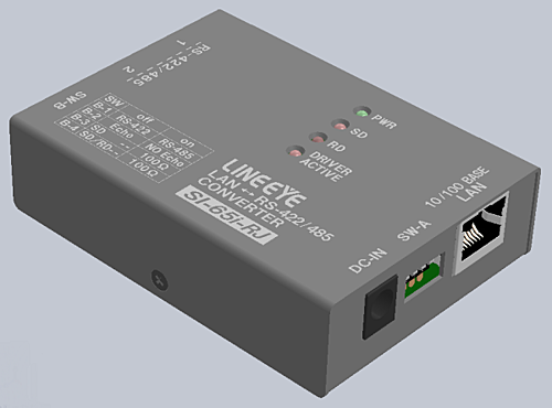 ラインアイ　インターフェースコンバータ　SI-65i-RJ