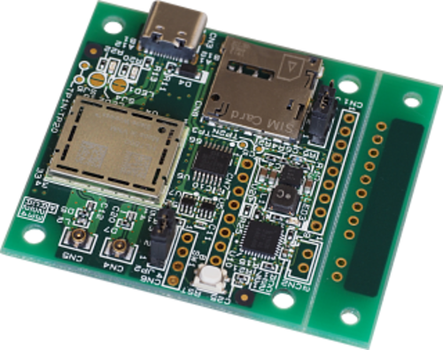 ラインアイ LTE-M無線モジュールHL7800-M組込み評価ボード EB-SL78M1