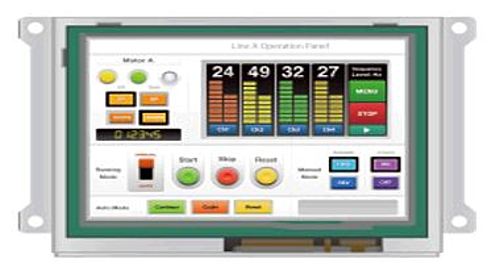 DMC(ディエムシー)　5.7型組込用タッチパネルコンピュータ　EM8-205A7-0005-107